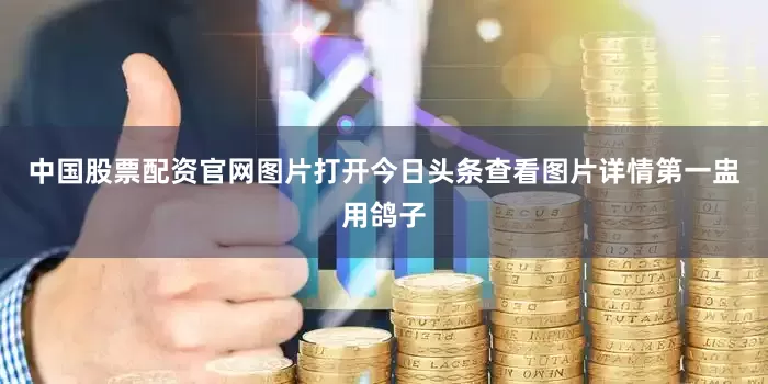 中国股票配资官网图片打开今日头条查看图片详情第一盅用鸽子
