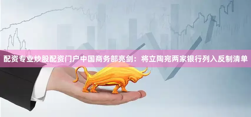 配资专业炒股配资门户中国商务部亮剑：将立陶宛两家银行列入反制清单